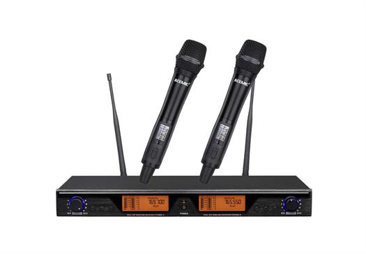 Acemic Wireless Microphones system - w/2 microphones - EX-220
