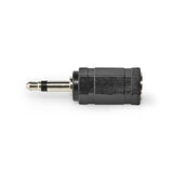 Adapter Audio Connector 3.5 mm Stereo Jack Female to 3.5 mm Mono Jack