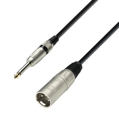 6.3mm Jack to XLR male (1m)