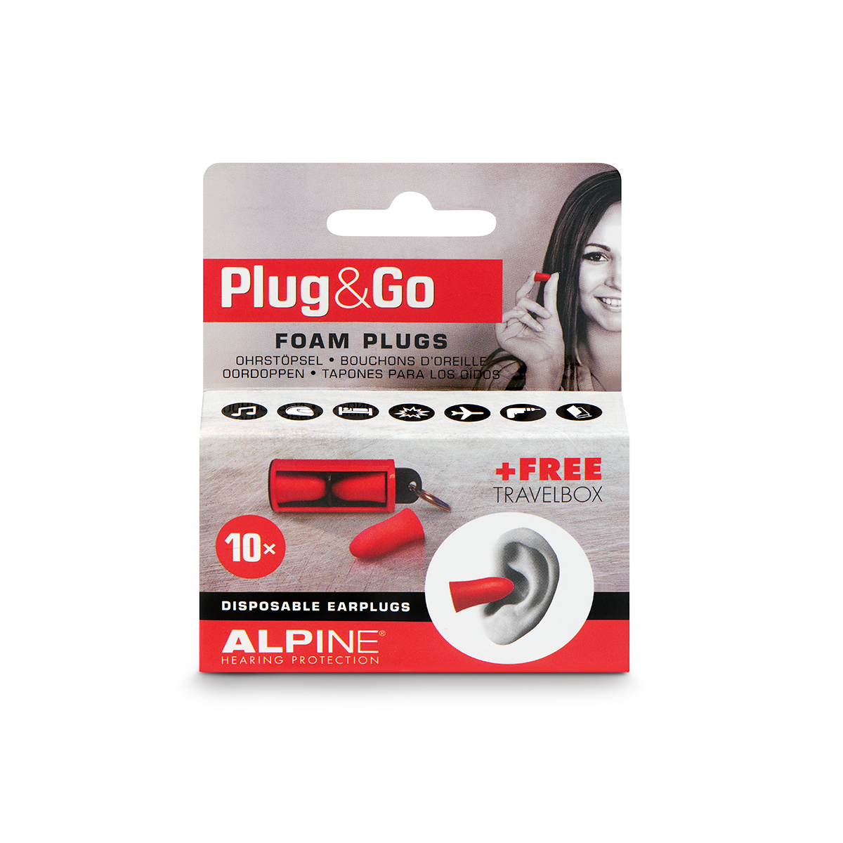 Alpine Earplugs (10 pcs.)