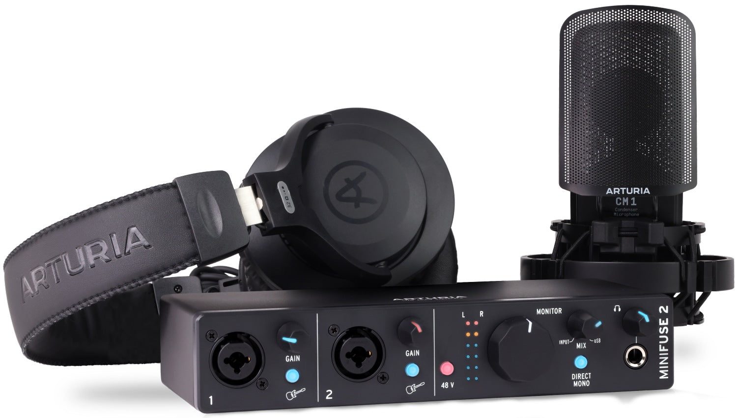 Arturia Minifuse Recording Pack (Black)