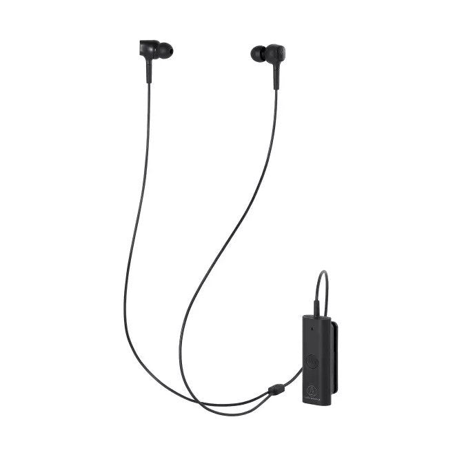 Audio-Technica ATH-ANC100BTBK Wireless Active Noise Cancelling In-Ear headphones (Black)