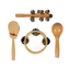 Children's Wooden Percussion Gift Box w. 4 pieces
