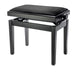 BandMate PB200 Piano Bench Deluxe (Matte black)