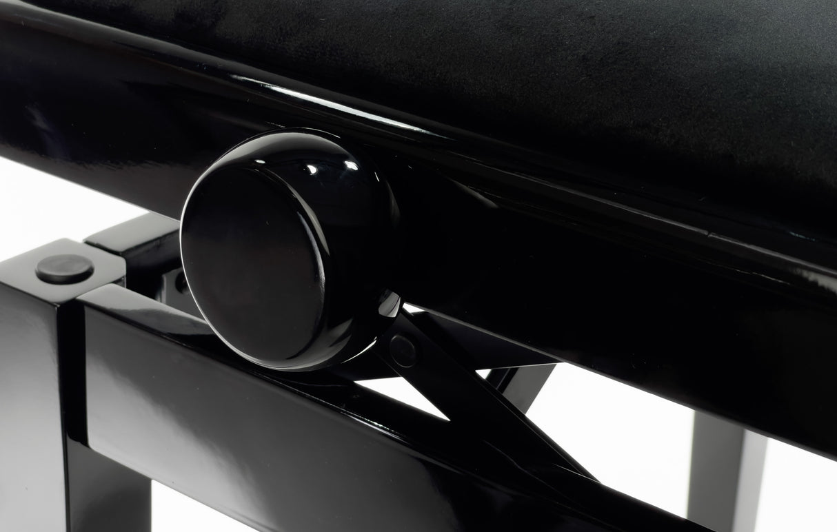 Grooveland KB200 Piano Bench (Black High Gloss)