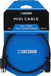 Boss BMIDI-2-35 TRS to MIDI adapter cable (60cm)