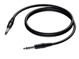 ProCab mikrofonkabel stereo jack > jack 1,5 m