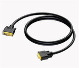 ProCab DVI D han > DVI D han Dual link 15 meter