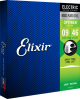 Elixir Optiweb Guitar Strings (Custom Light 09-46)