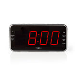 Clock radio with alarm clock 