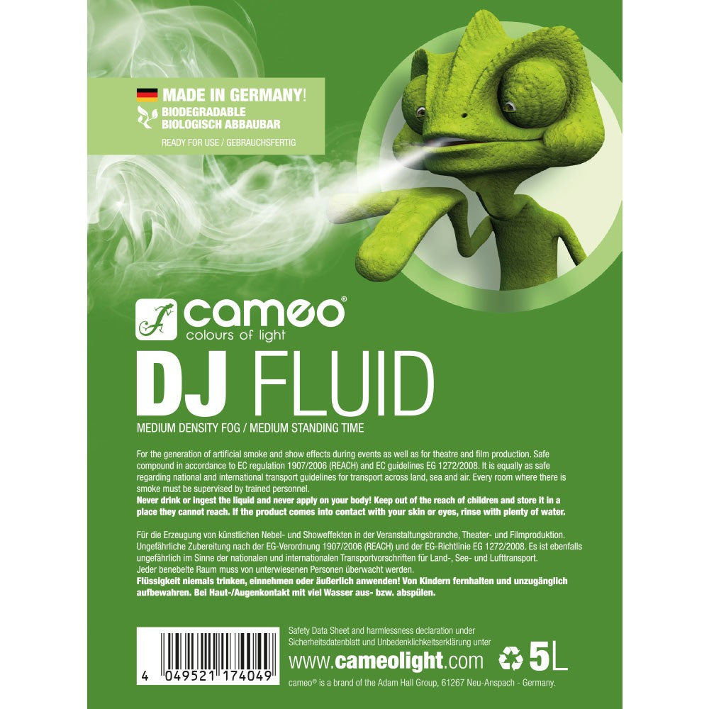 Cameo Medium Density Smoke Fluid (5L)