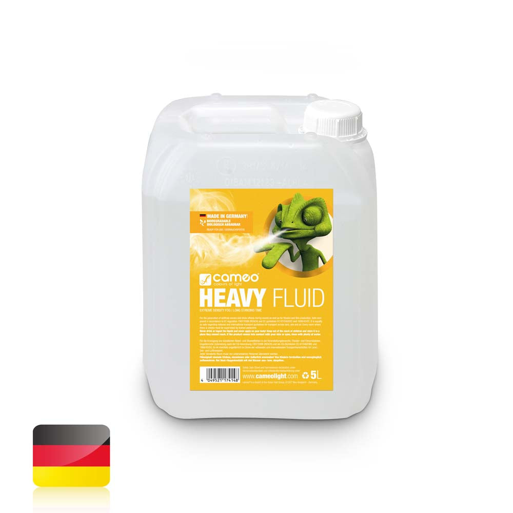 Cameo HEAVY FLUID 5 L - fog fluid with very high density and very long hang time 5 L