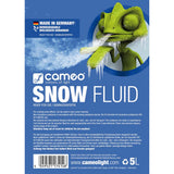 Cameo SNOW FLUID 5 L - special fluid for snow machines for producing foam 5 L