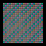 Cameo MATRIX PANEL 10 W RGB - 5 x 5 RGB LED matrix panel with individual pixel control