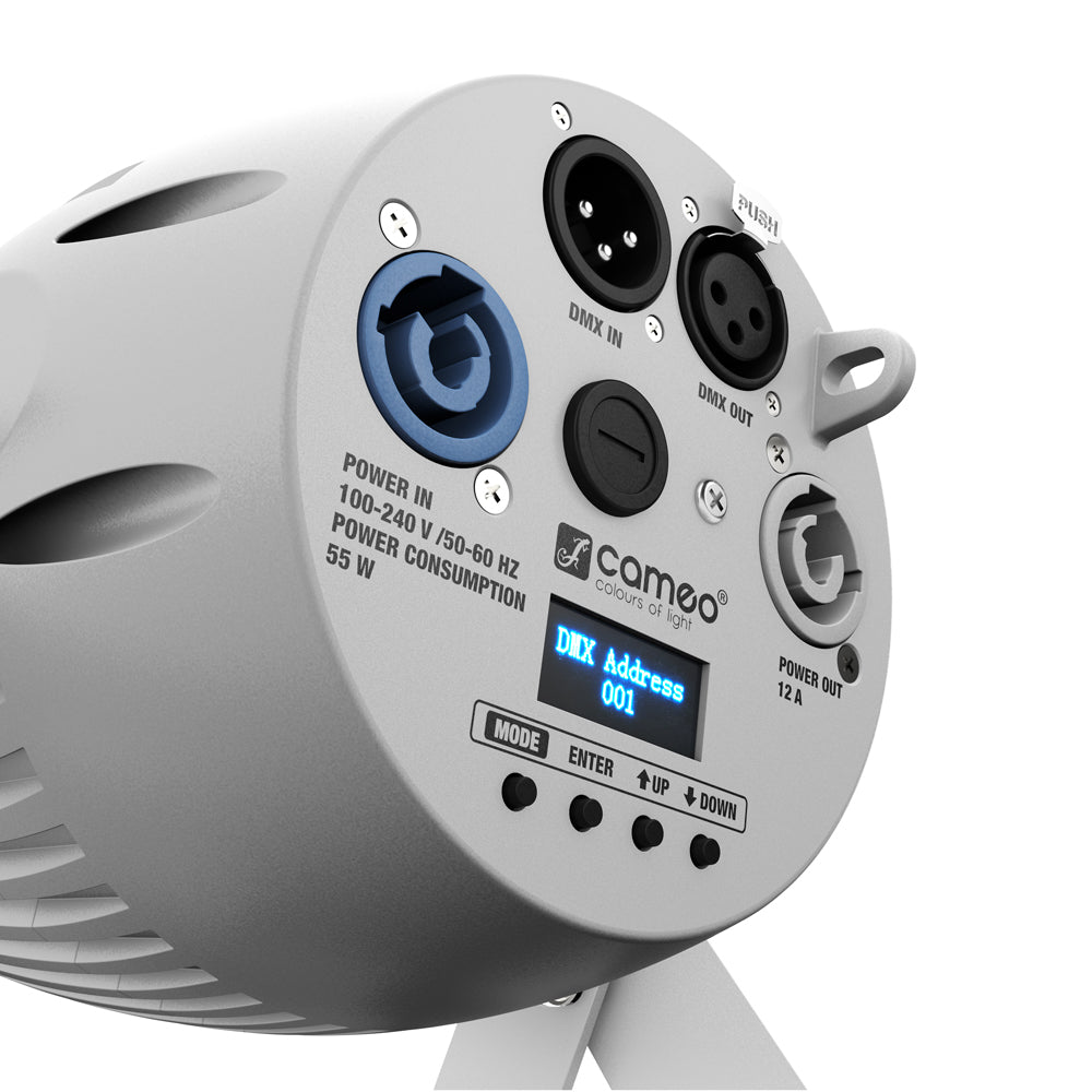 Cameo Q-SPOT 40 WW WH - Compact spot with 40 W WW LED in a white finish