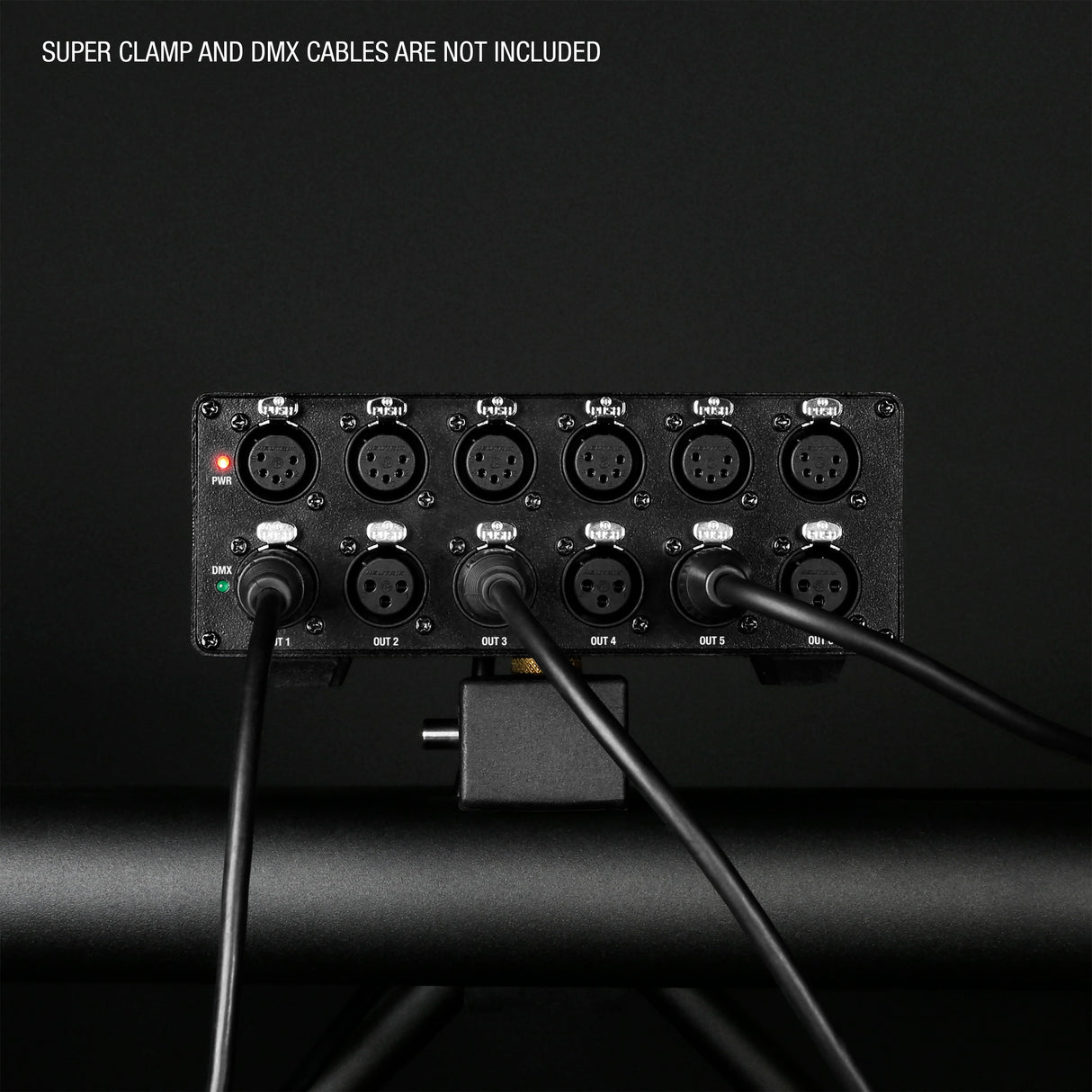 Cameo SB 6 T RDM - 6-output DMX/RDM splitter/booster with 3- and 5-pin connectors