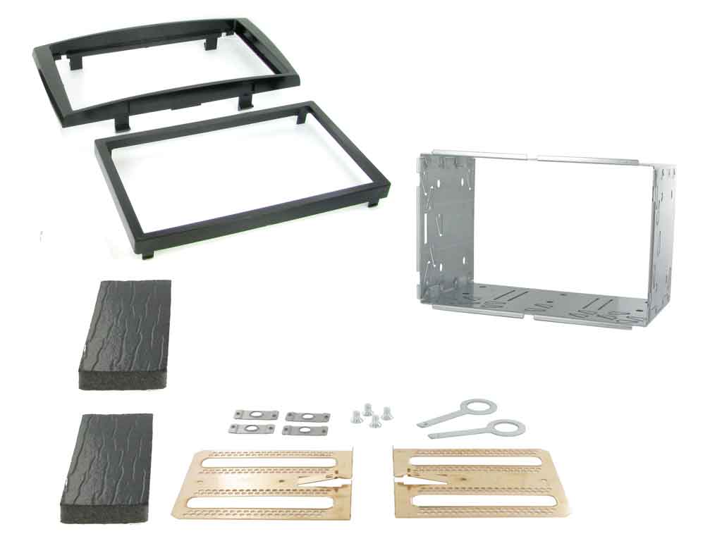 CT23PE04 2-DIN Frame for Peugeot 