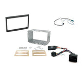 2-DIN kit for Peugeot 207 & 307 w. Rear sensor
