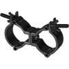 Double Swivel Clamp (Black, 50mm, 100kg)