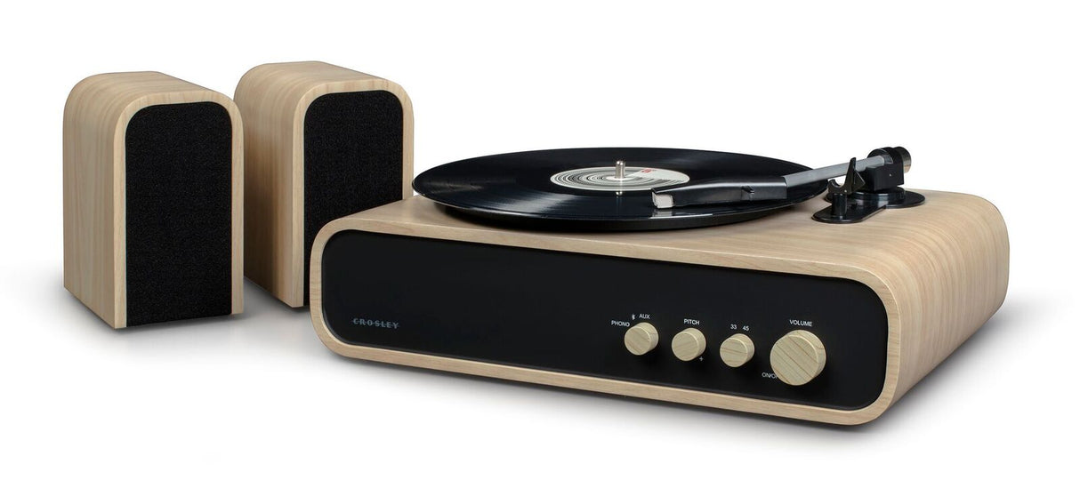 Crosley Gig Turntable with Speakers (Natural)