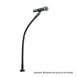 Adam Hall Stands D 921 BLK - Mounting plate for gooseneck