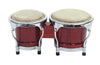 DiMavery BG-45 Bongo 4" + 5" Wine red