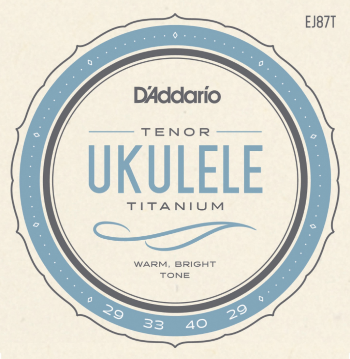 Daddario EJ87T Tenor Ukulele String Set 