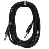 Enova instrumentkabel mono jack 1 meter