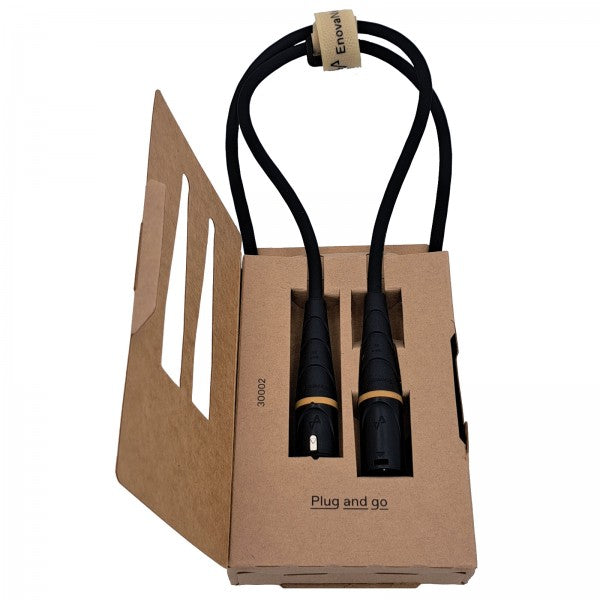 Enova Nxt 3-Pin XLR mikrofonkabel 1 meter
