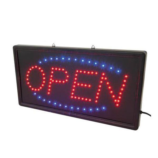 OPEN sign, LED