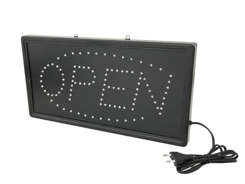 OPEN sign, LED
