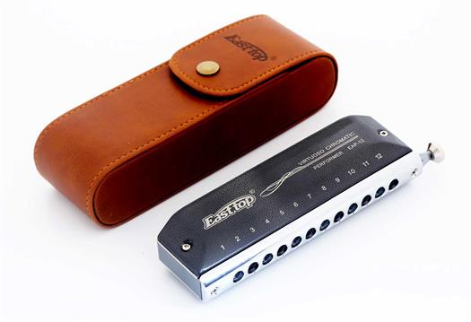 Easttop chromatic Harmonicas EAP-12 - 12 holes - Key: A