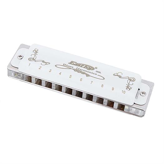 Easttop Blues Harmonicas T008L - White - Key of C