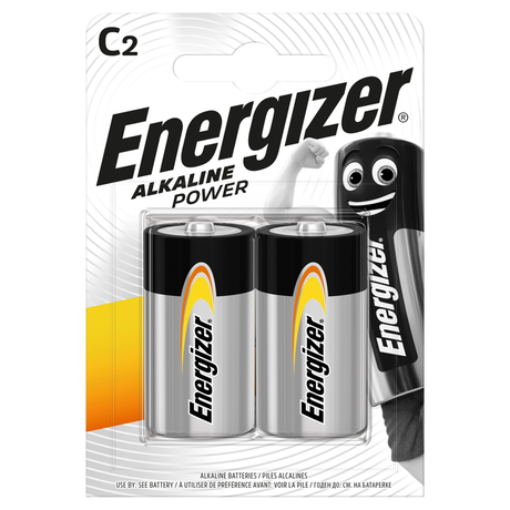 Energizer Power C Batteries (2 pcs)