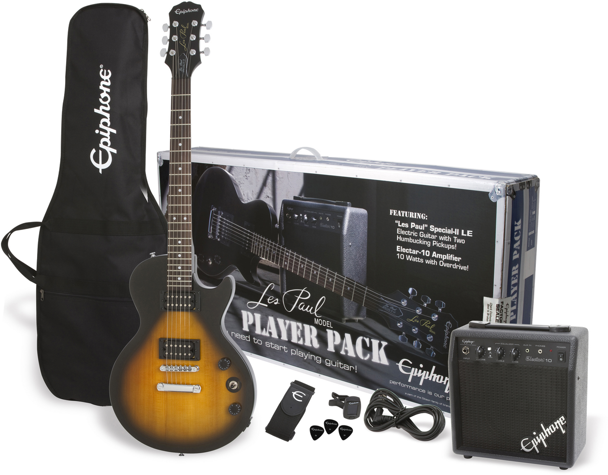 Epiphone Les Paul Player Pack (Vintage Sunburst )