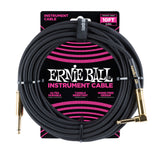 Ernie Ball 6081 Guitar Cable (Black, 3m)