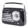 Madison Retro Radio with Bluetooth and FM (Black)