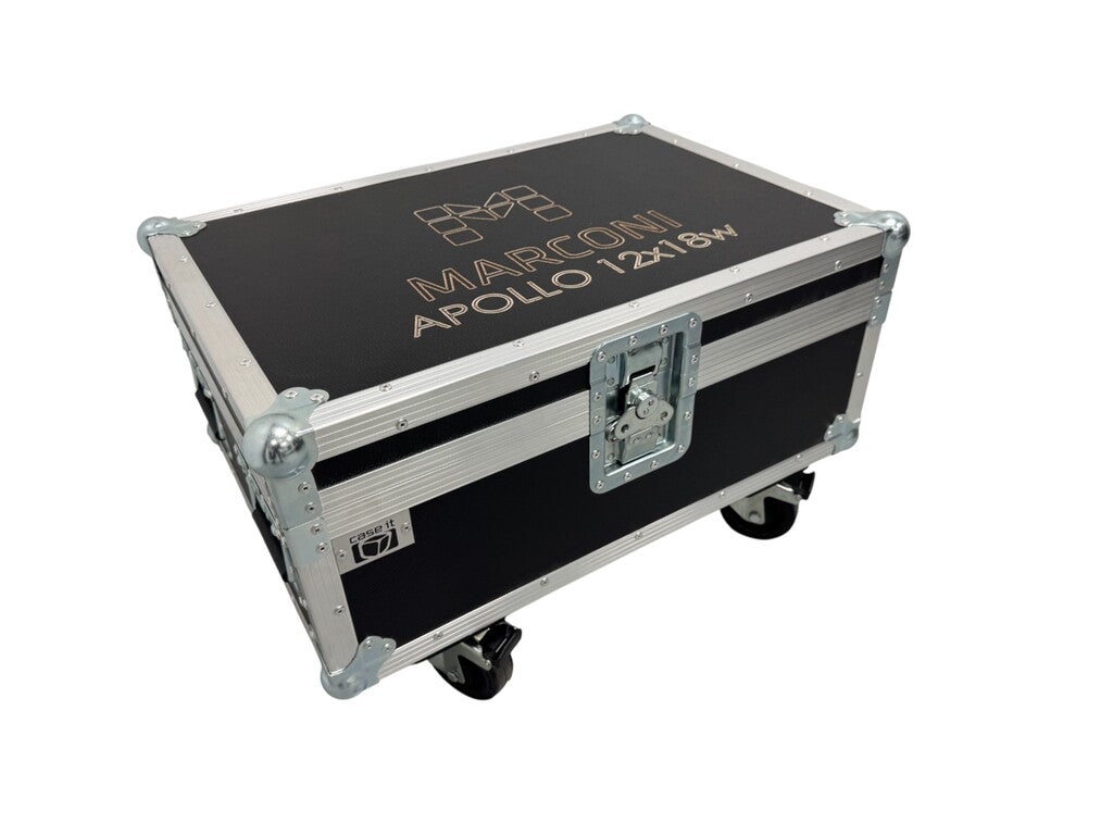 Marconi Flightcase for 4 x Apollo Battery Lamp
