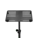Gravity LTS T 02 B - Universelt laptopstativ med justerbare holdepinde og stålbase, sort