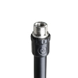 Gravity MS 23 - Mikrofonstativ med rund base, sort