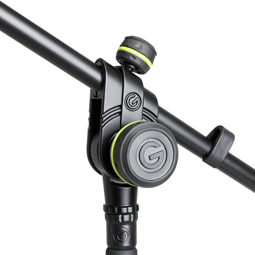 Gravity MS 4321 B - Mikrofonstativ med foldbar trefodsbase og boomarm med 2-punktsjustering