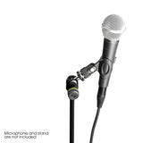 Gravity MS QT 1 B - Mikrofonadapter med hurtig tilt-funktion