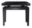 Grooveland KB200 Piano Bench (Matte Black)