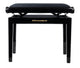 Grooveland KB200 Piano Bench (Black High Gloss)