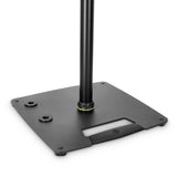 Gravity SP 3202 CS B - Højttalerstativ til studiomonitor med firkantet stålbase