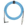 Grooveland Tweed Angle Guitar Cable (6m - Blue)