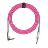 Grooveland Tweed Angle Guitar Cable (6m - Pink)