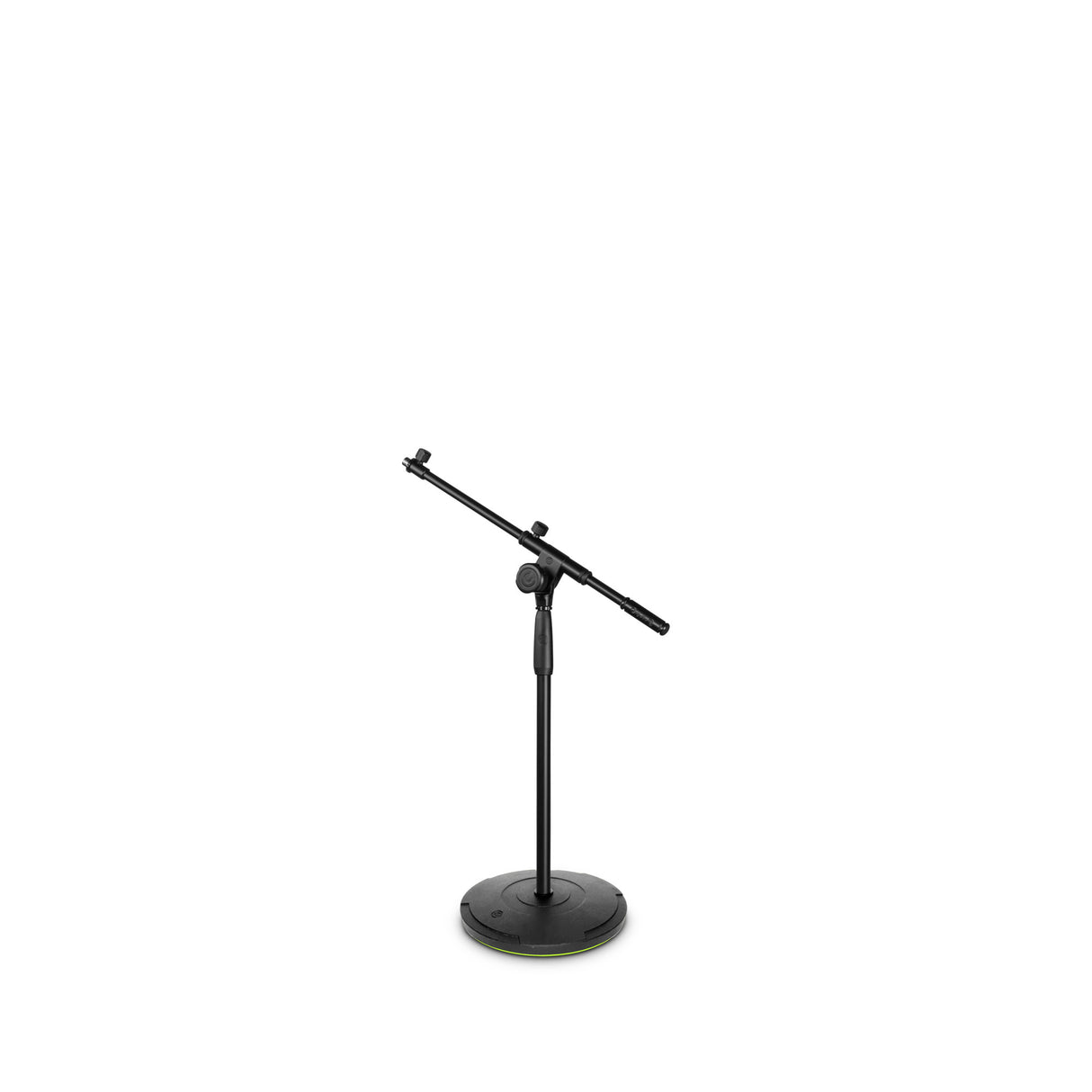 Gravity TMS 2222 - Kort turnéserie mikrofonstativ med rund base og teleskopboom med 2-punktsjustering