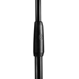 Gravity TMS 2222 - Kort turnéserie mikrofonstativ med rund base og teleskopboom med 2-punktsjustering
