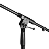 Gravity TMS 4321 OH B - Overhead-mikrofonstativ til turnébrug med ekstra bredt sammenklappeligt trefodsstativ og ekstra lang boom-arm